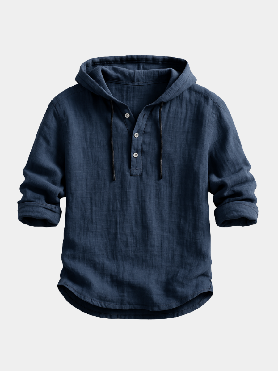 ALDRIN™|SKJORTE MED HETTE