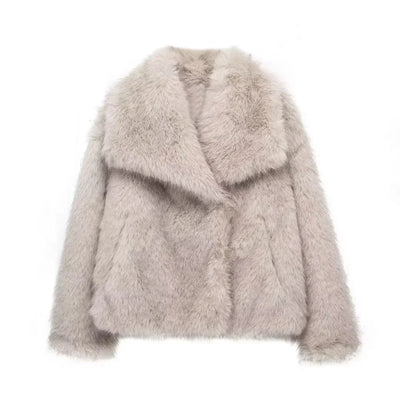 Freya - Faux fur jakke