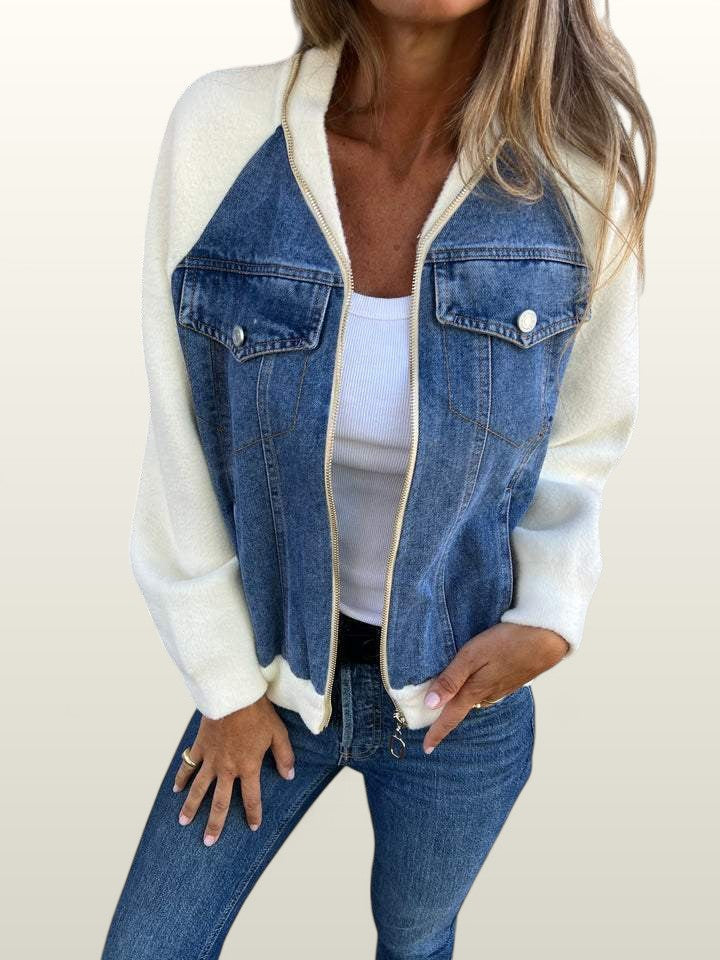 Isabella | Casual V-hals Ykkers Jacket