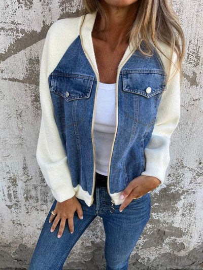 Isabella | Casual V-hals Ykkers Jacket